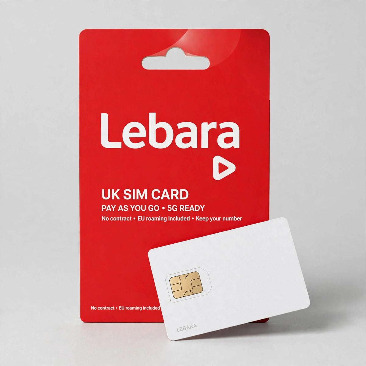 Lebara UK SIM Card (Free Incoming SMS & OTPs in Pakistan)