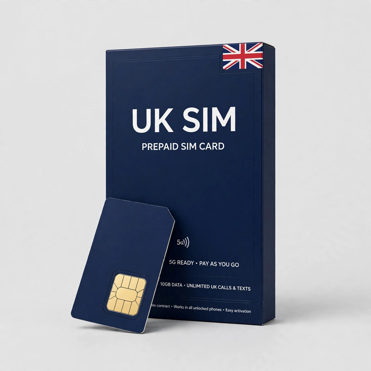 Official UK SIM Card (Free Incoming SMS & OTPs in Pakistan)